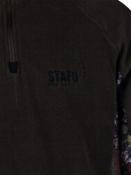 STAFU Raptor Yarım Fermuarlı Polar Khaki Bushman Camo Large - 5