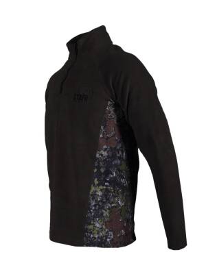 STAFU Raptor Yarım Fermuarlı Polar Khaki Bushman Camo XLarge - 2