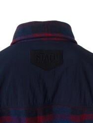 STAFU Wake Uzun Kollu Polar Gömlek Kırmızı Ekose Medium - 4