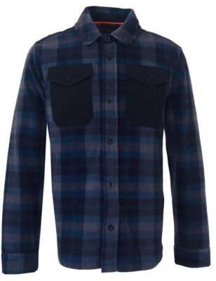 STAFU Wake Uzun Kollu Polar Gömlek Siyah-Gri Large - 1