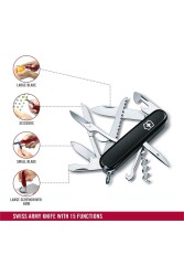 Victorinox 1.3713.3 Huntsman Siyah Çakı - 2