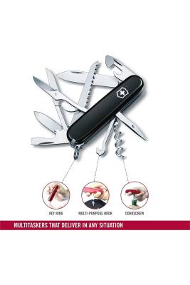 Victorinox 1.3713.3 Huntsman Siyah Çakı - 3