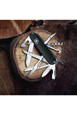 Victorinox 1.3713.3 Huntsman Siyah Çakı - 4