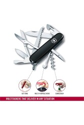 Victorinox 1.3713.3 Huntsman Siyah Çakı - 3