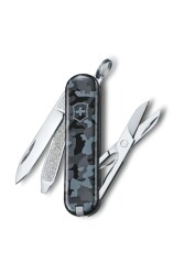 Victorinox Lacivert Kamuflaj Klasik 58 mm Çakı Vt 0.6223.942 - Victorinox